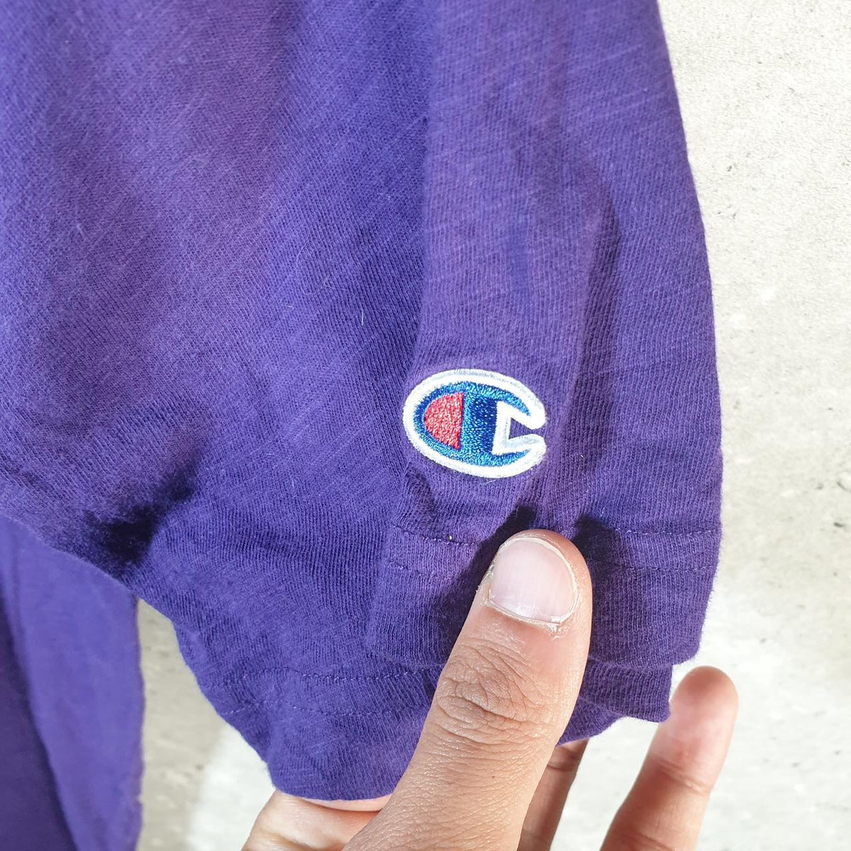 Vintage Champion Horned Frogs TCU Spellout T Shirt Men’s Medium Purple USA Athletic