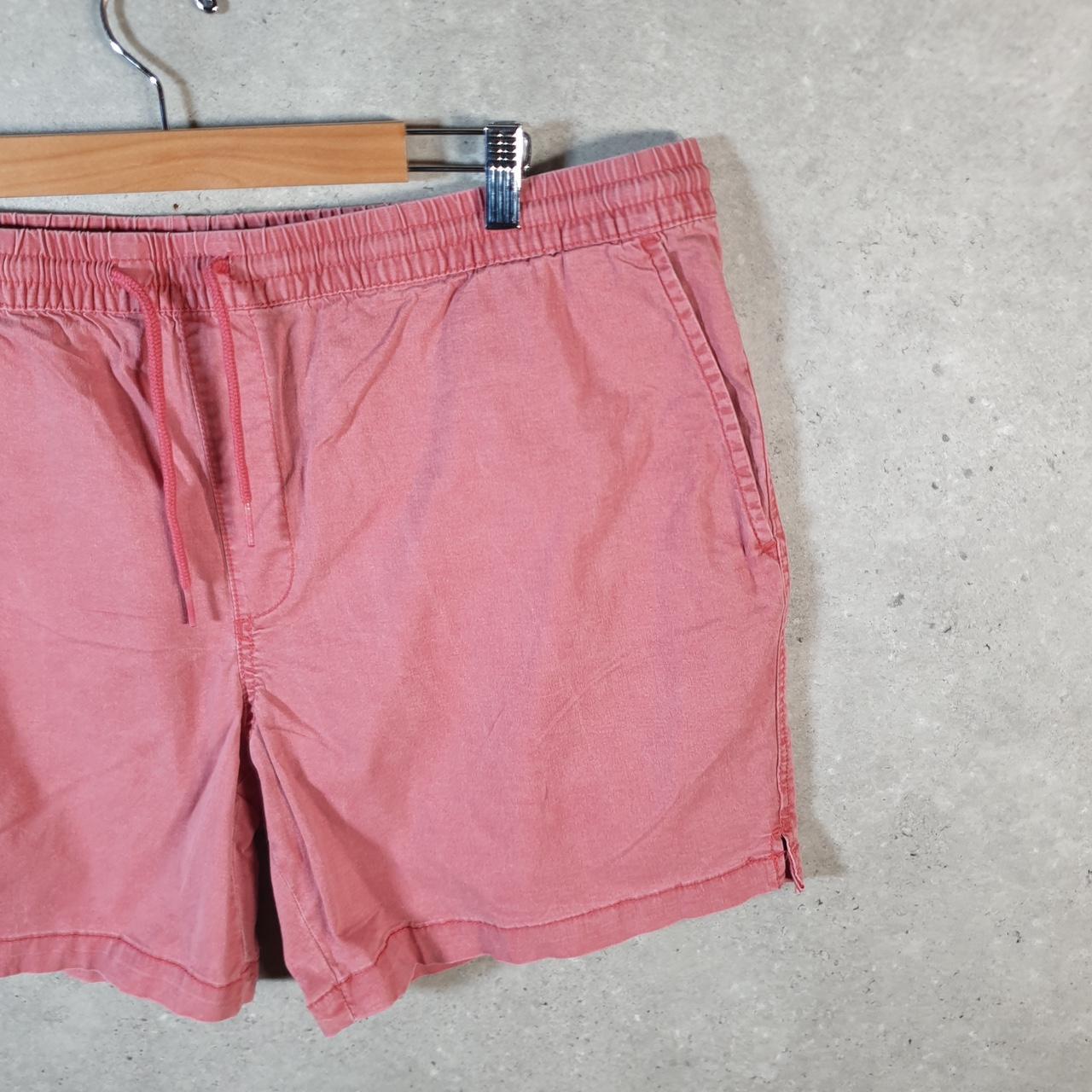 Vintage Izod Shorts Jorts Cargo Womens 2XL Pink Chino Pockets Baggy Cotton