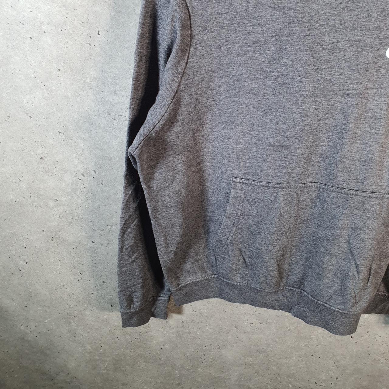 Vintage Nike Club Hoodie Womens Large Grey Swoosh Y2K Pullover Logo