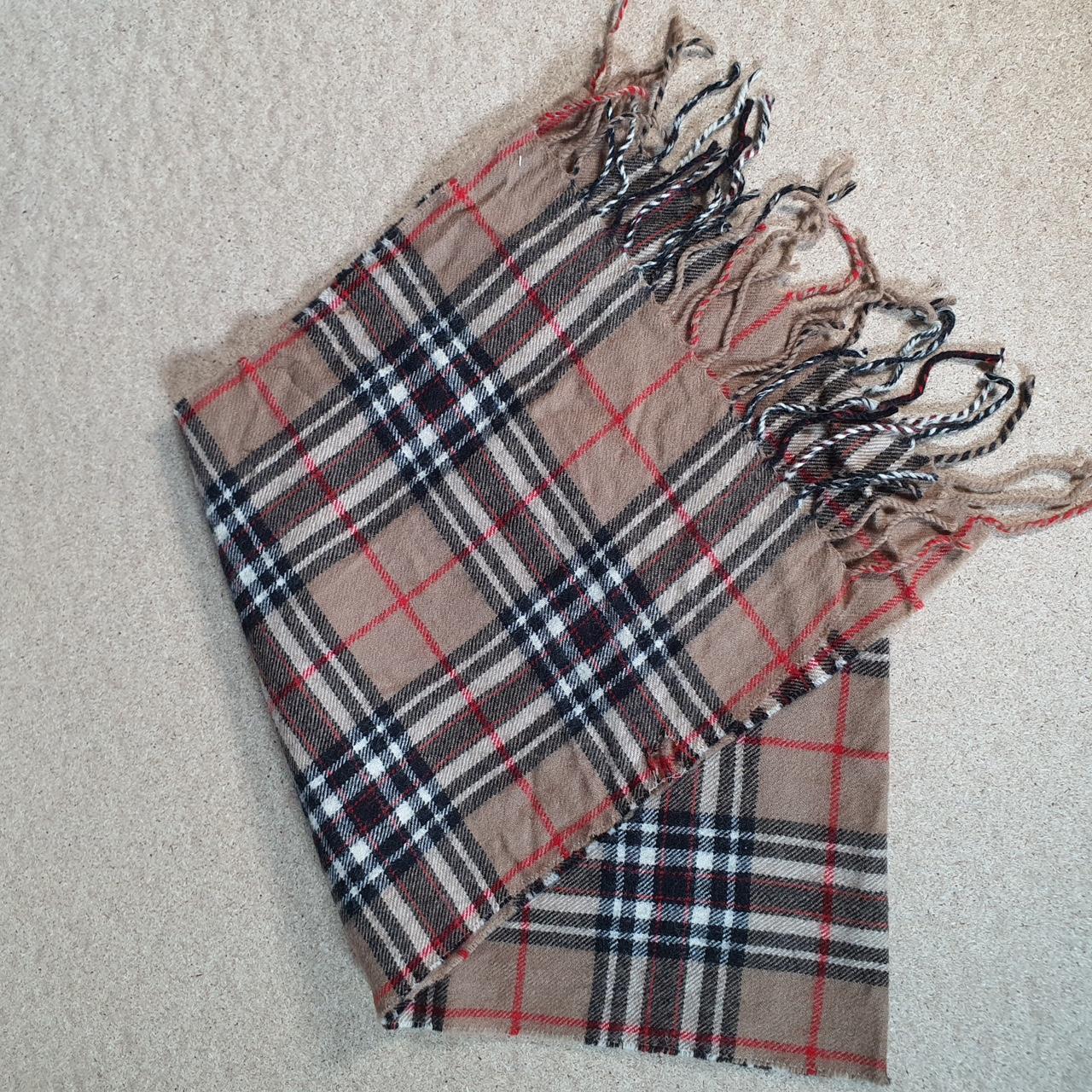 Tartan Nova Check Checkered Scarf