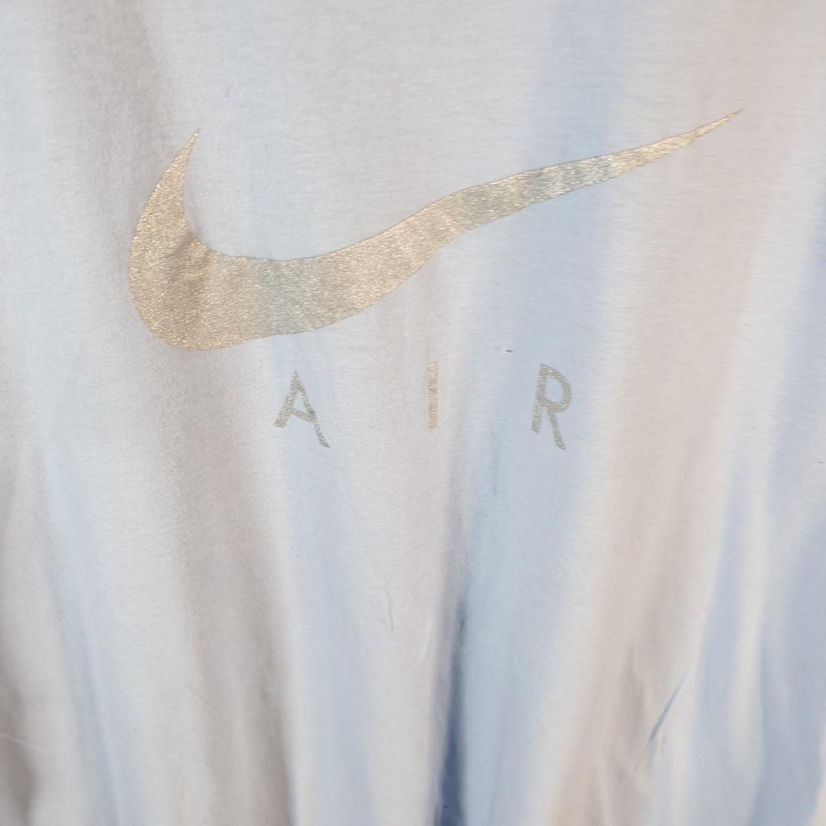 Vintage Nike Air T Shirt Men’s Large Blue Logo Swoosh Athletic C9892
