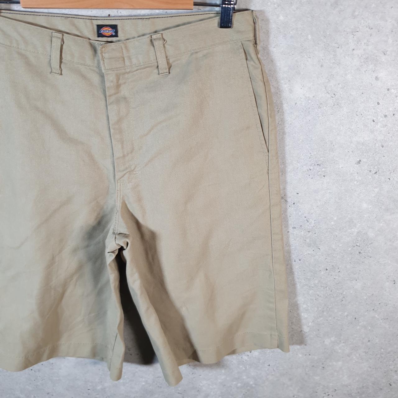 Vintage Dickies Baggy Chino Shorts Jorts Cargo Mens W33 Brown Loose Fit