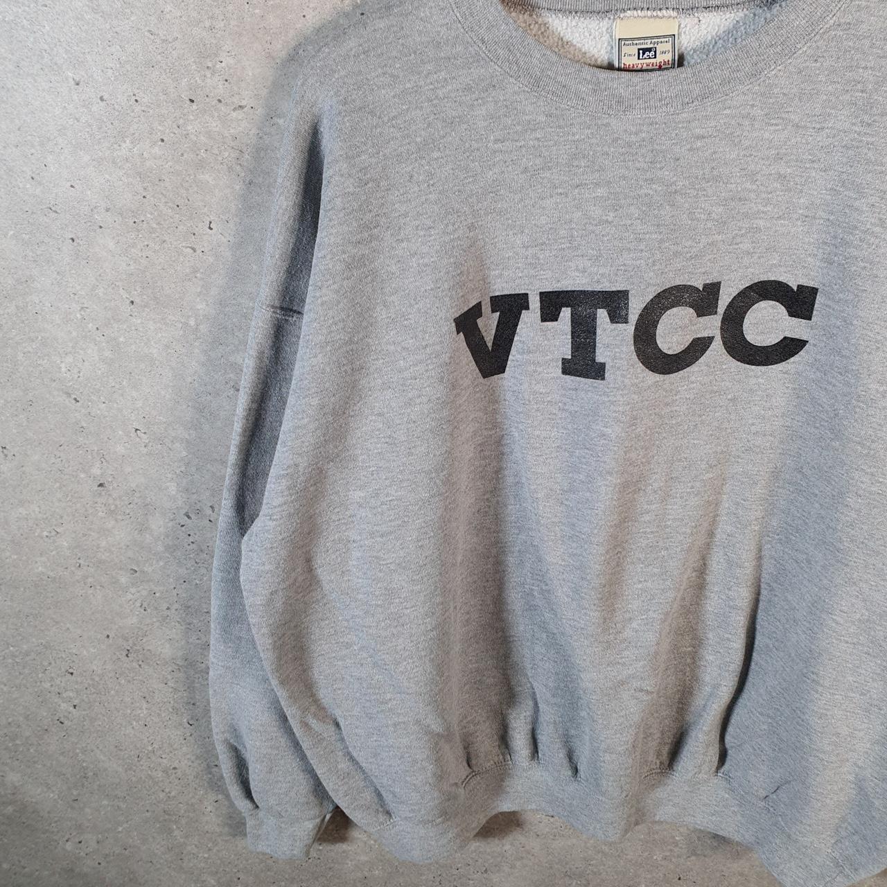 Vintage Lee Heavyweight Sweatshirt Men’s XL Grey USA VTCC Pullover