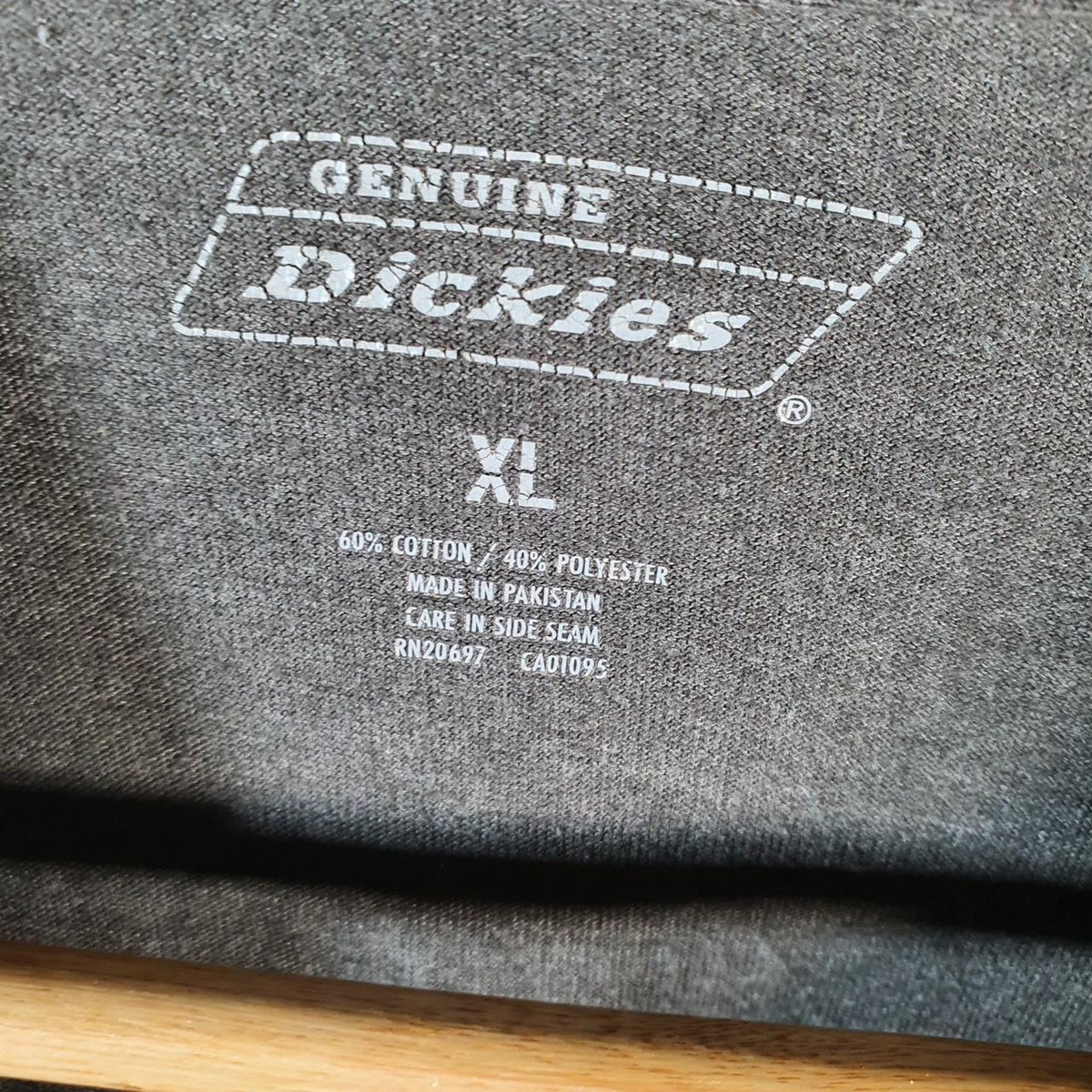 Vintage Dickies Pocket T Shirt Men’s XL Grey Workwear Chore Utility Original Fit C9682