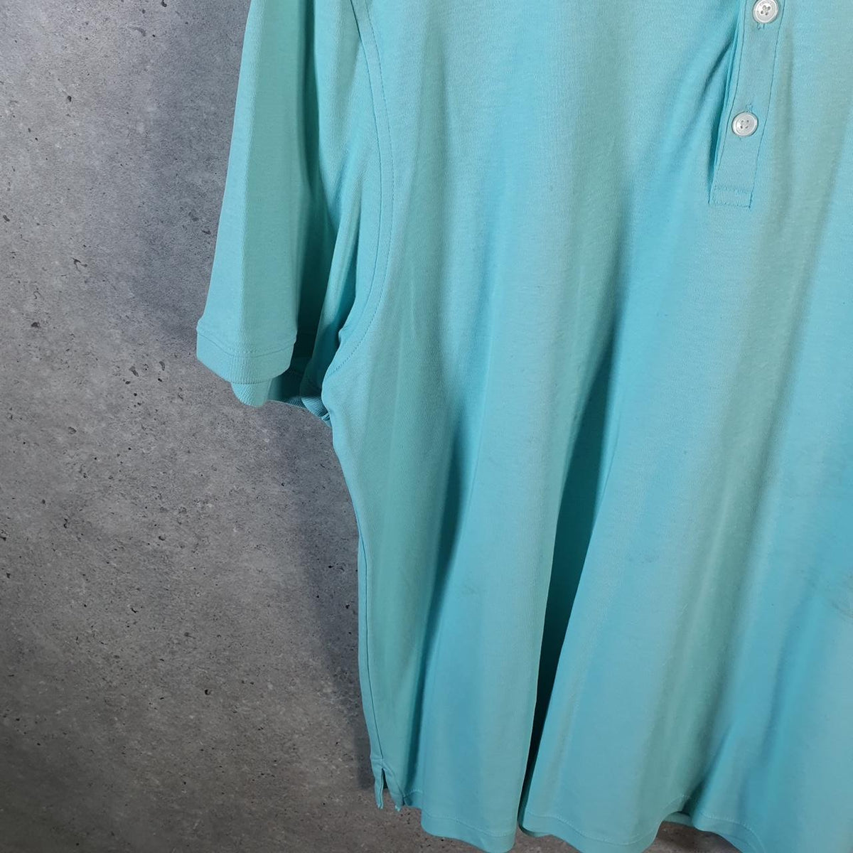 Vintage Calvin Klein Polo Shirt Men’s Large Blue Regular Fit Embroidered Logo