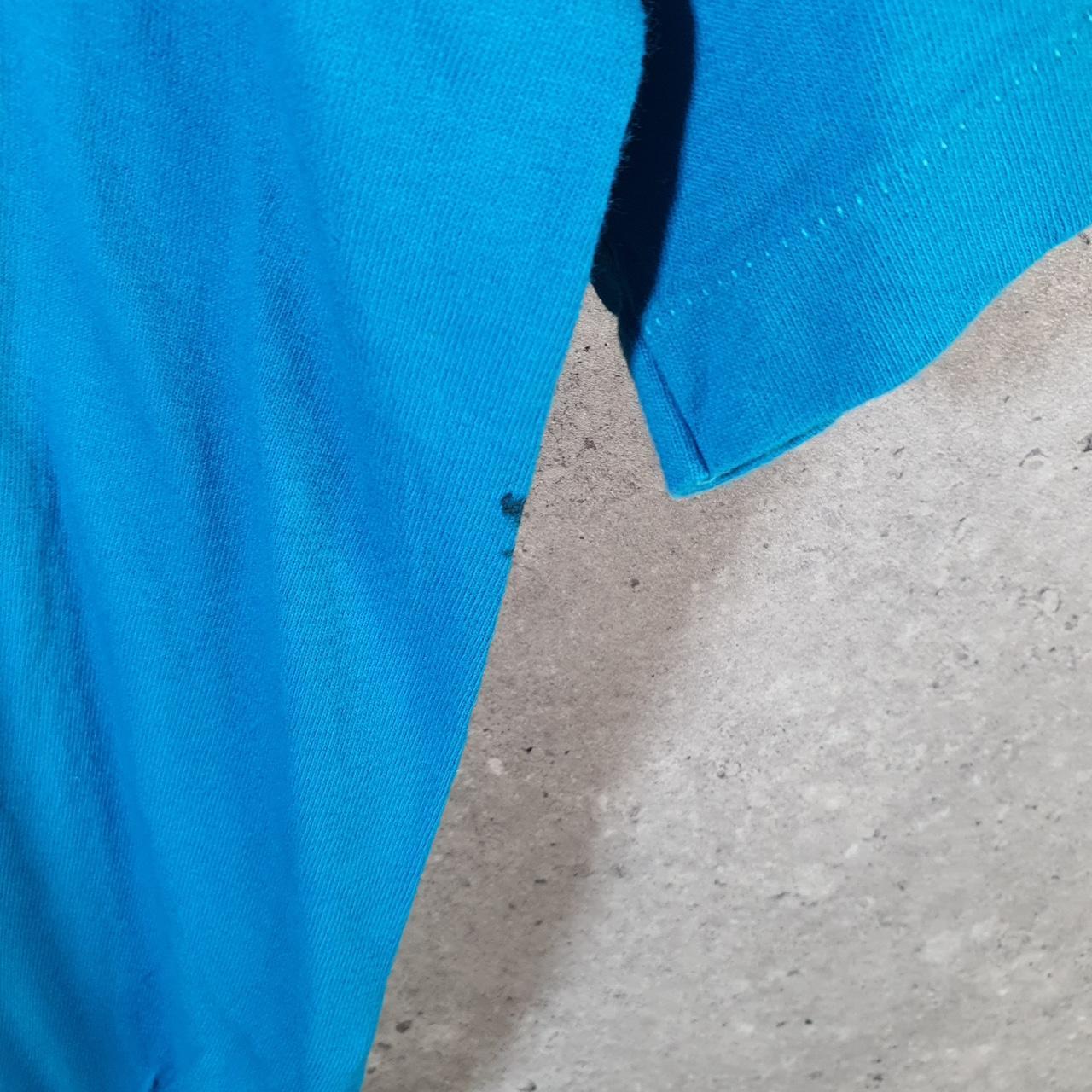 Vintage Charlotte Hornets Basketball 90s USA Single Stitch T Shirt Men’s Small Blue