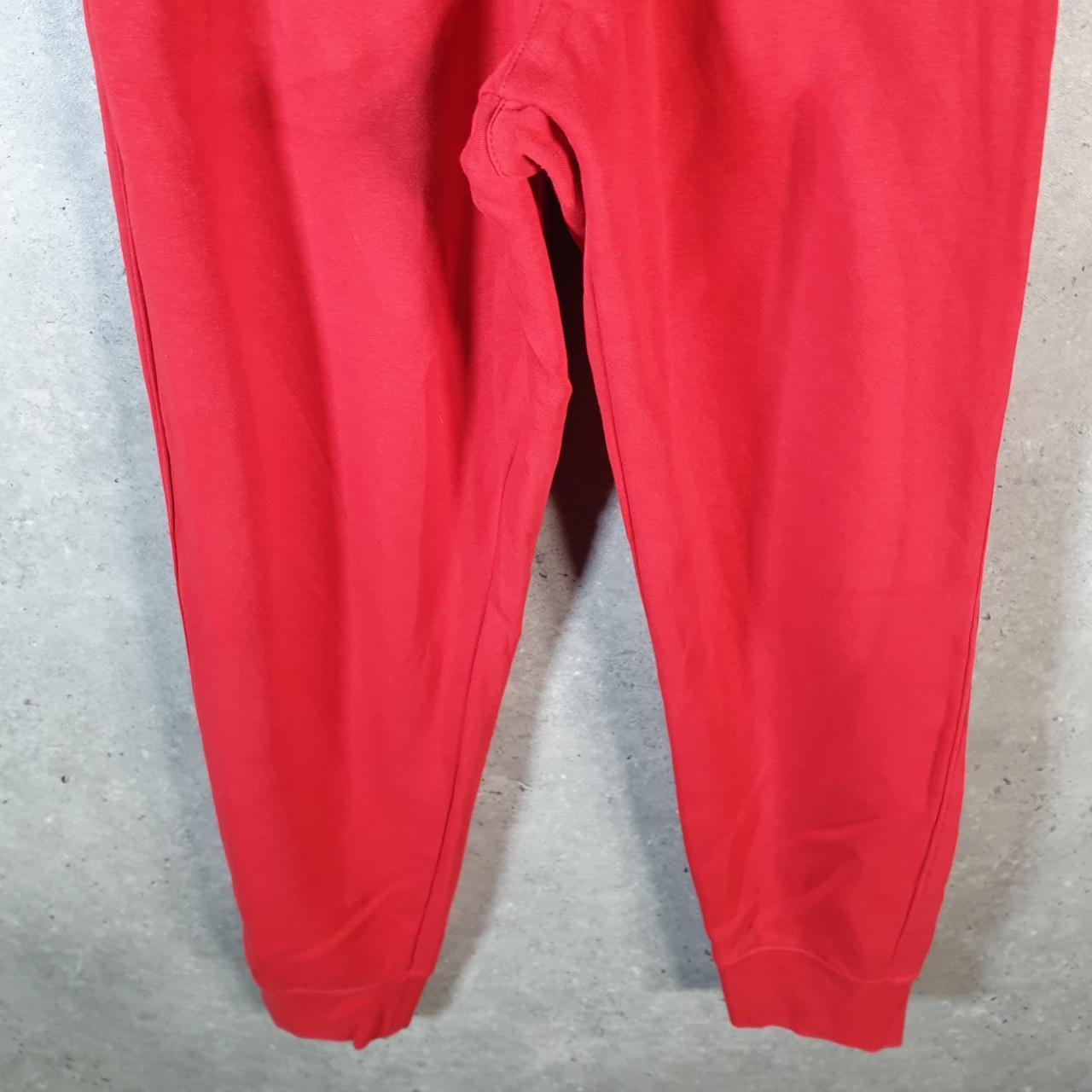 Vintage Nike Club Sweatpant Joggers Mens Medium Red Swoosh Sports Tracksuit Big Fish Vintage