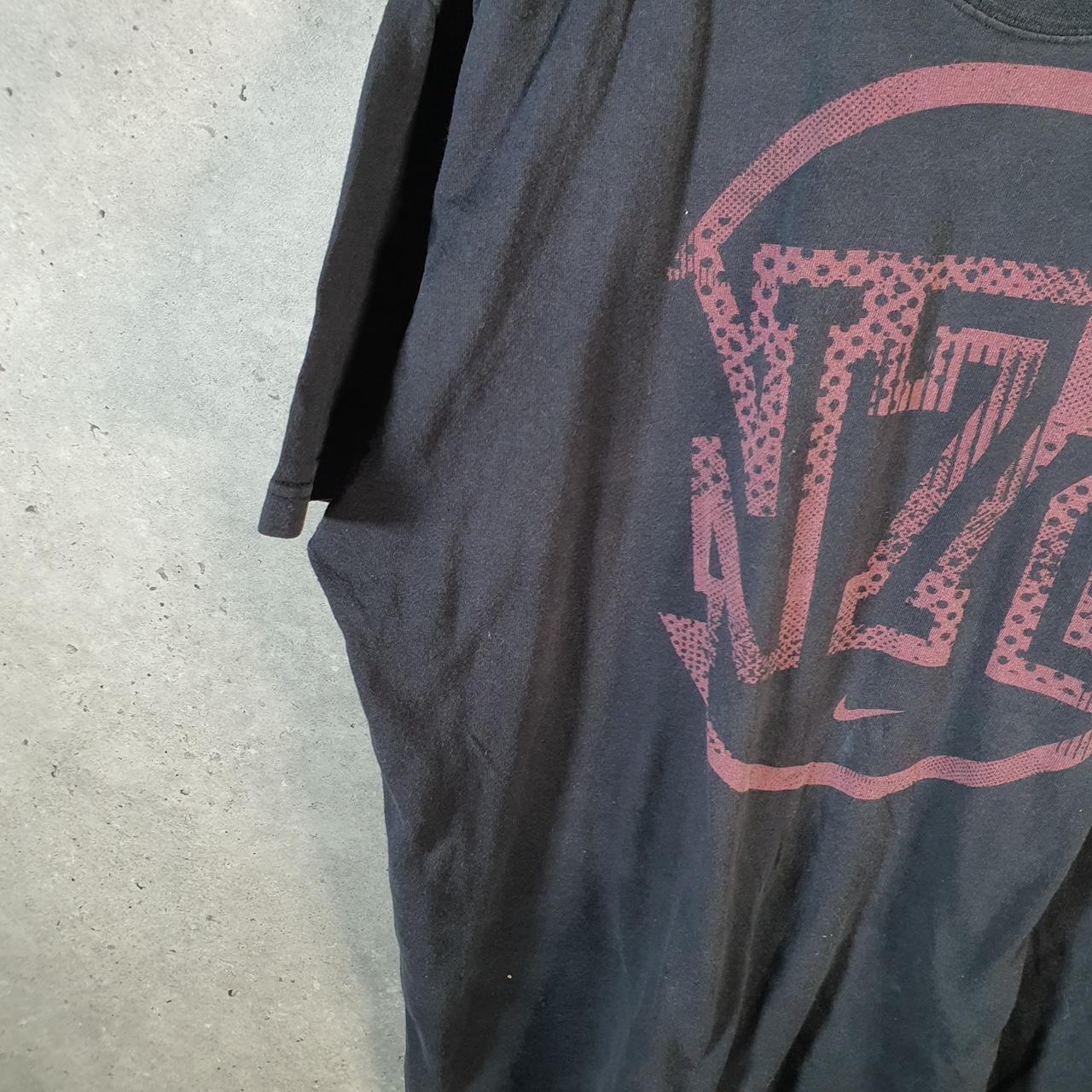 Vintage Nike N72 Graphic T Shirt Men’s XL Black Swoosh Athletic