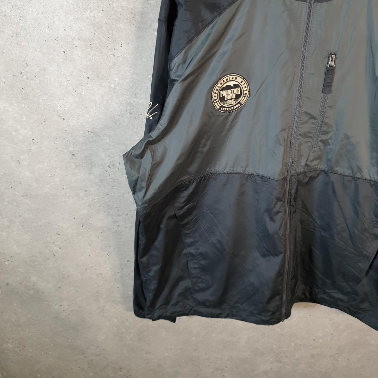 Vintage Columbia Field Gear Windbreaker Track Jacket Mens Large Grey USA Athletic