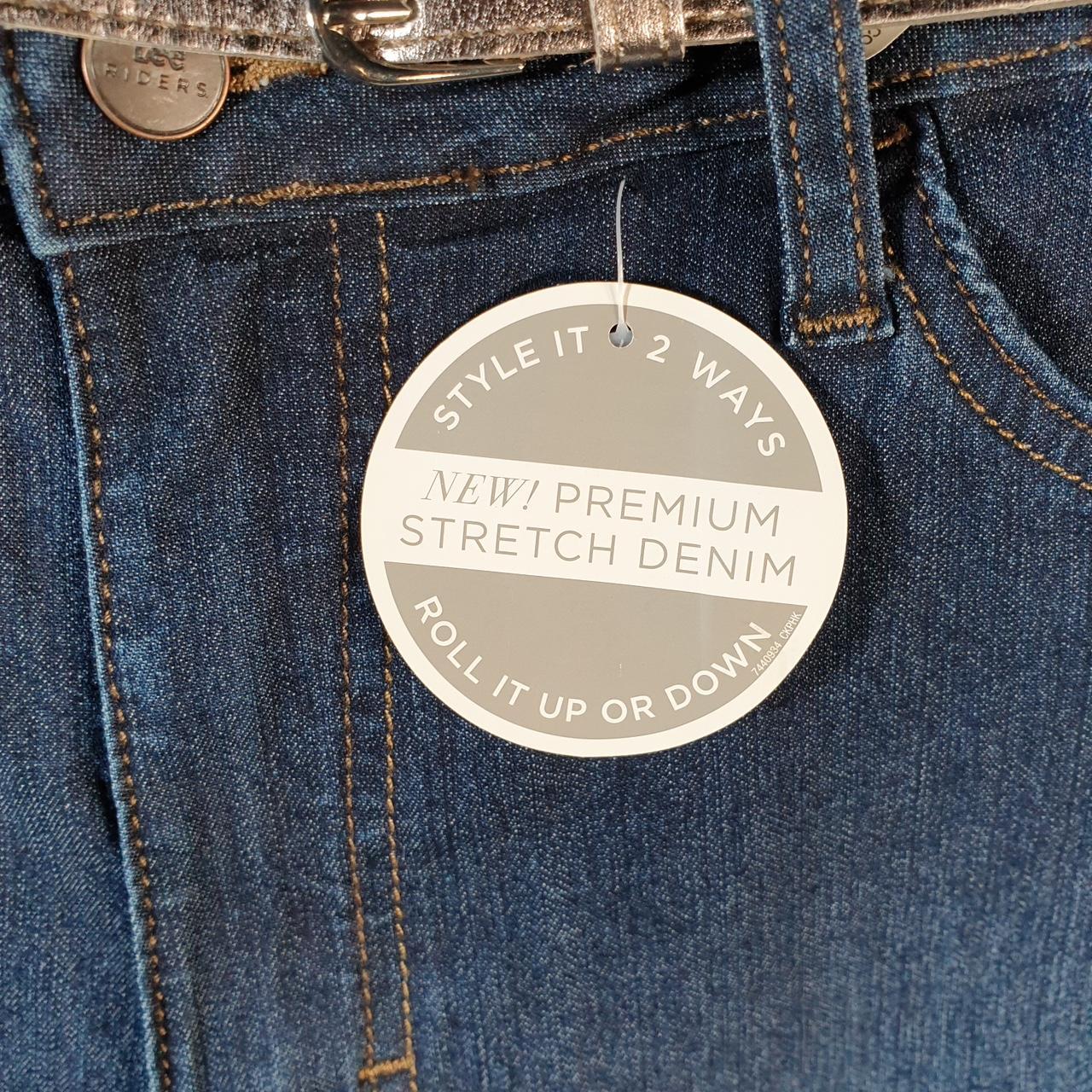 Vintage Lee Baggy Shorts Jorts Cargo Womens W36 Blue Relaxed Denim