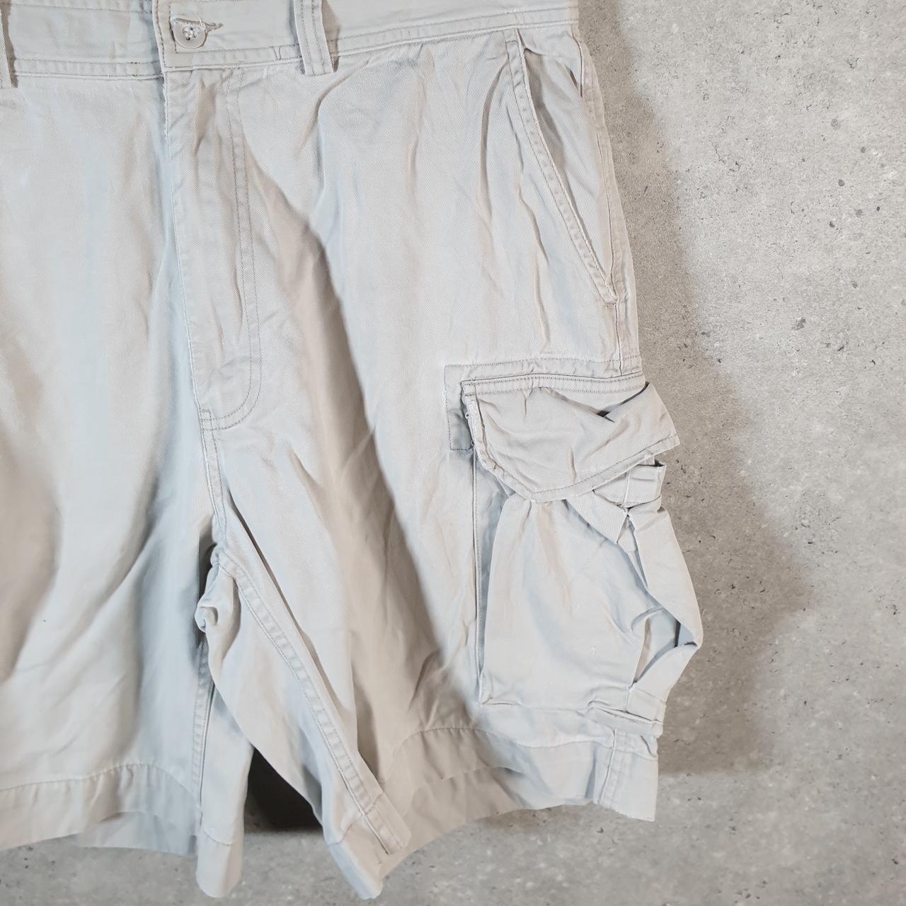 Vintage Ralph Lauren Polo Shorts Jorts Cargo Men’s W35 Brown Baggy Cotton A4385