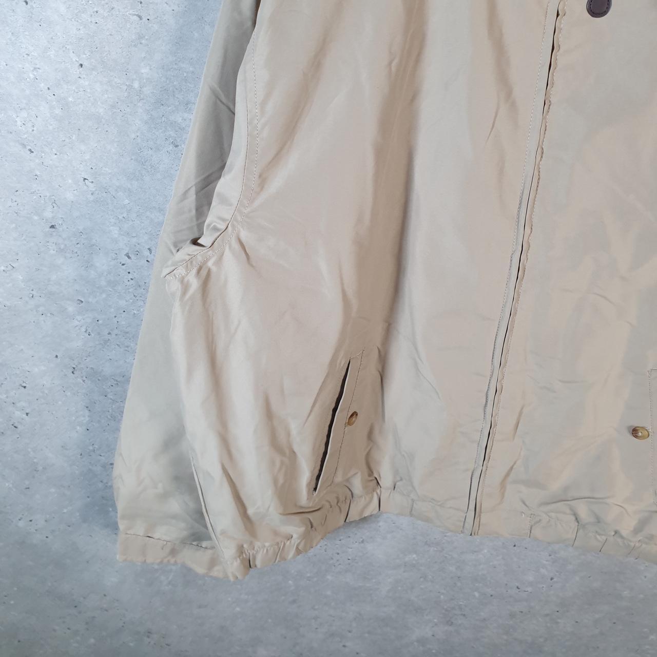 Vintage Chaps Ralph Lauren Polo Harrington Bomber Jacket Men’s XL Brown Full Zip