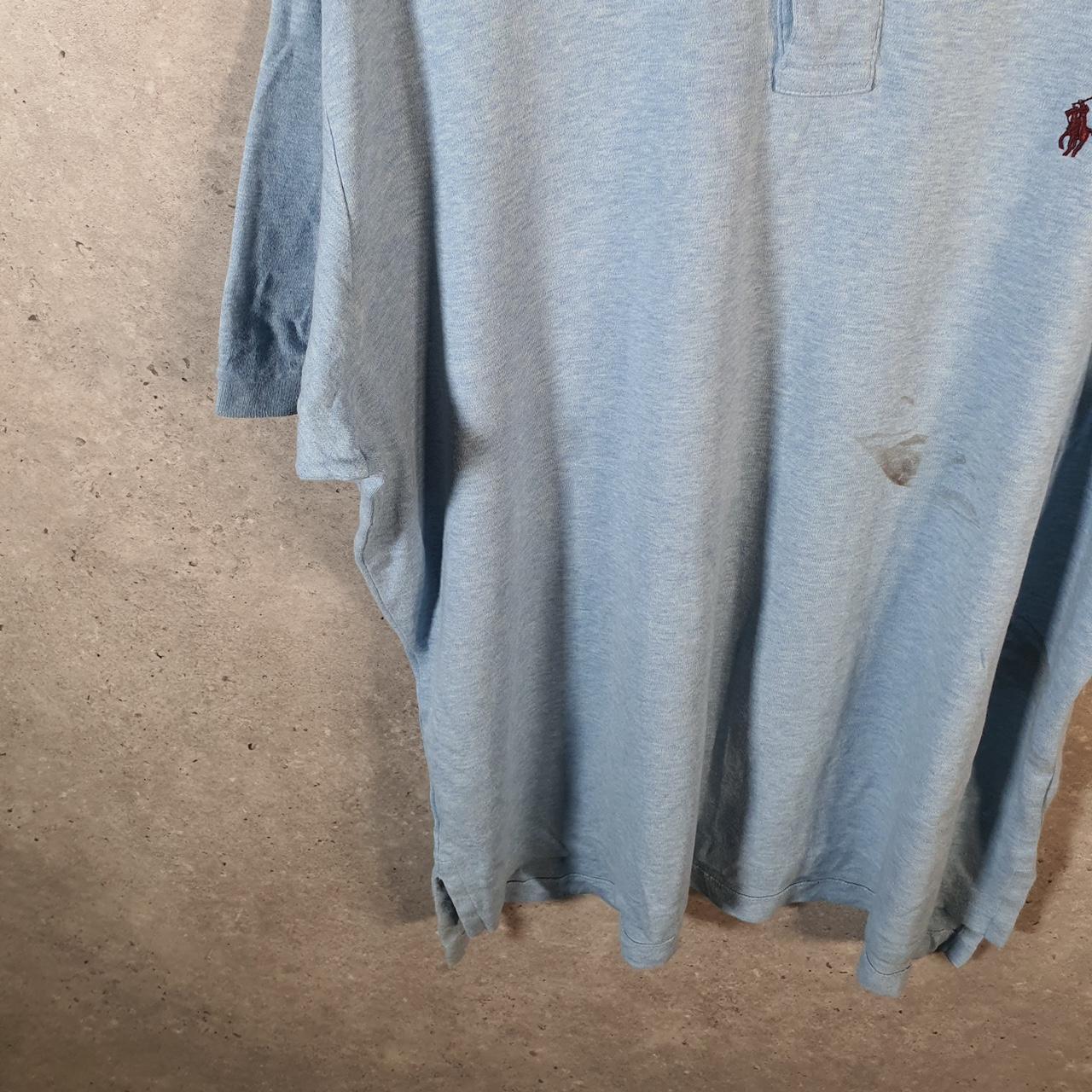 Vintage Ralph Lauren Polo Shirt Men’s XL Blue Classic Fit Embroidered Pony