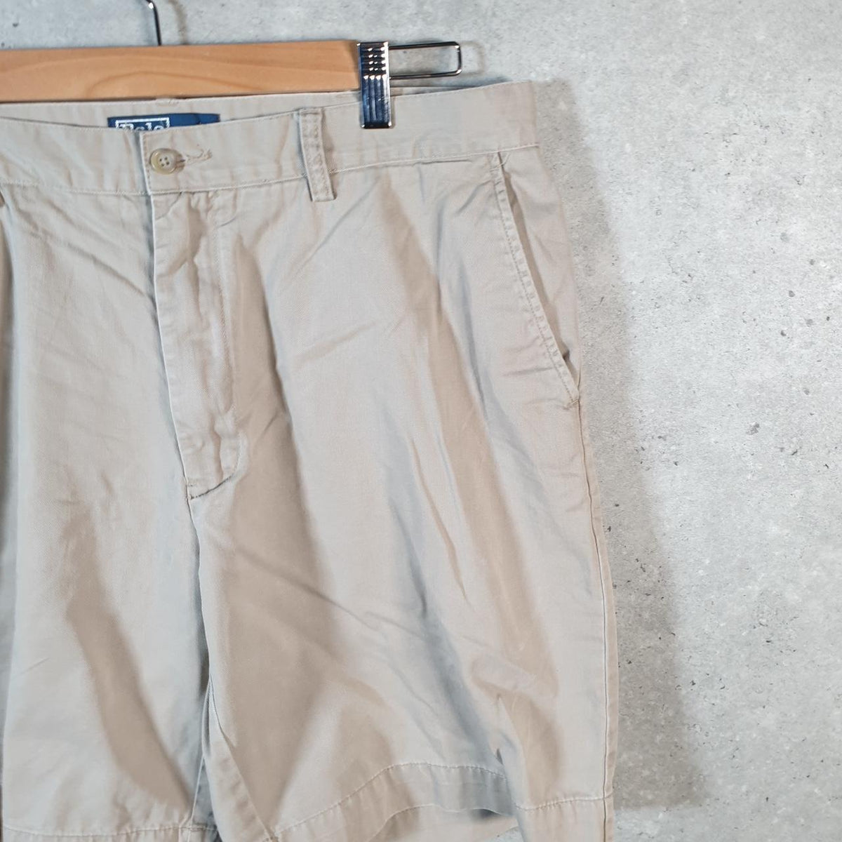Vintage Ralph Lauren Polo Shorts Jorts Chino Cargo Men’s W36 Brown Baggy Cotton