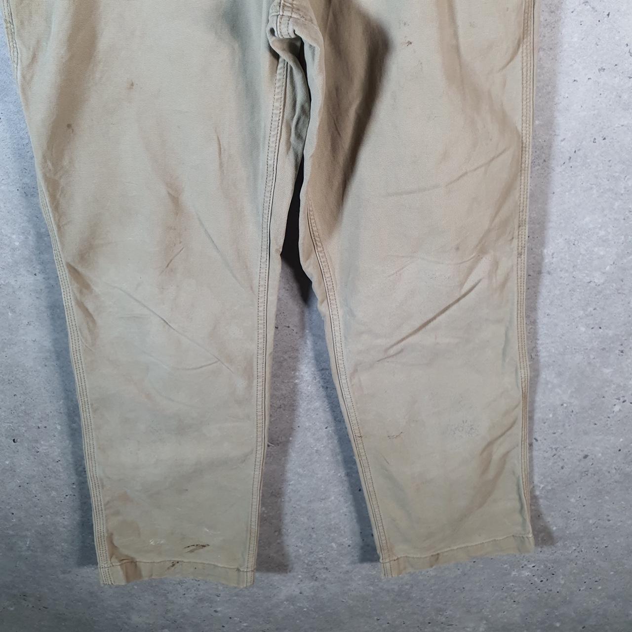 Vintage Carhartt Carpenter Trousers Mens W30 L30 Brown Relaxed Fit Workwear USA