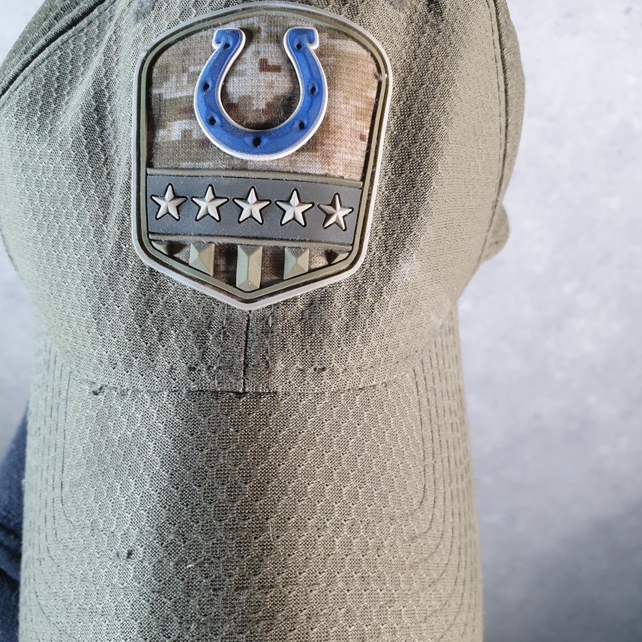 Vintage New Era NFL Indianapolis Colts Cap Men’s USA Spellout Athletic Small Medium C8551