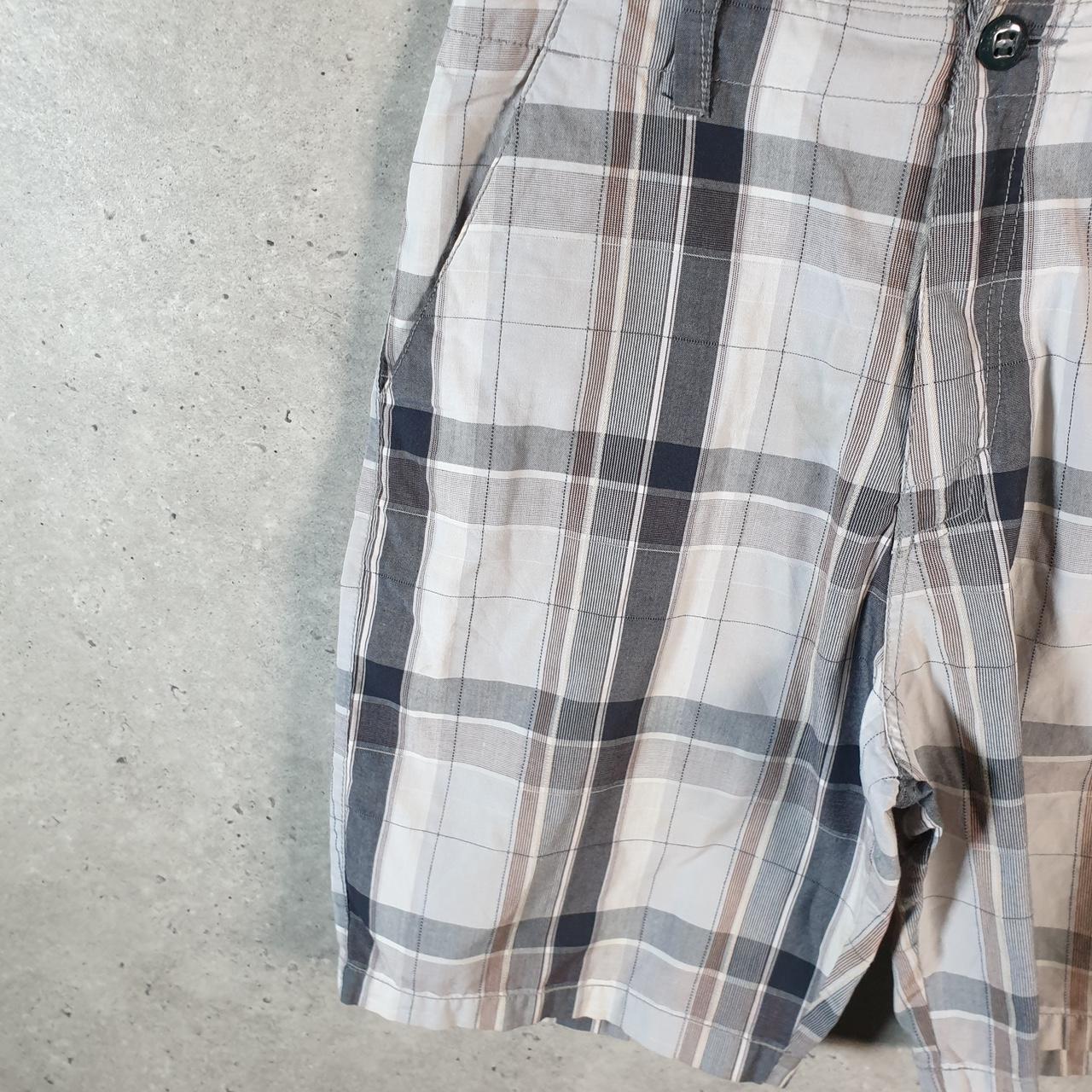 Vintage Billabong Surf Hawaii Shorts Cargo Men’s W32 Checkered Baggy Swim