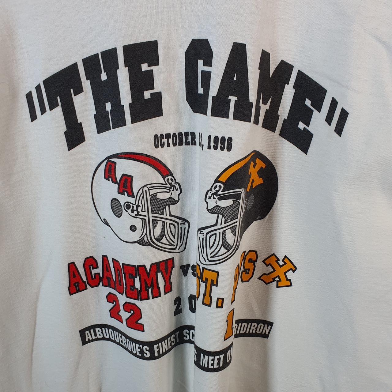 Vintage Fruit of the Loom 1996 NFL Albuquerques 90s USA Single Stitch T Shirt Men’s 2XL White Big Fish Vintage