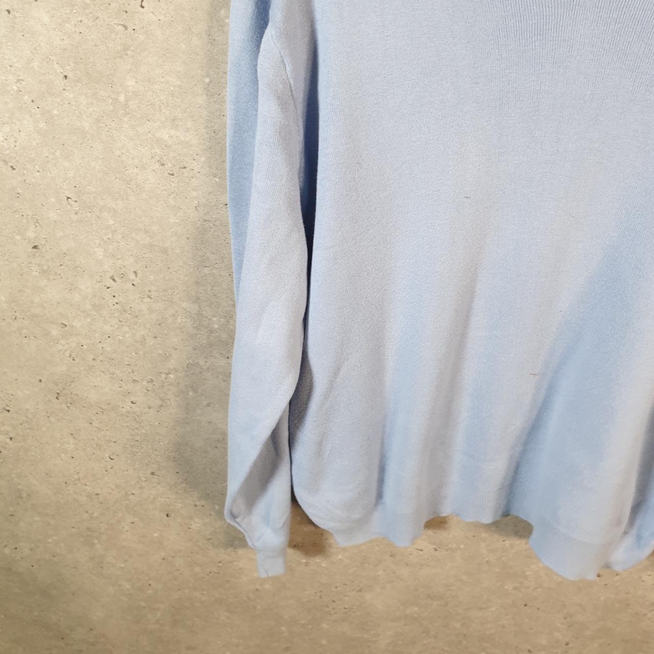 Vintage Ralph Lauren Polo Sweatshirt Men’s XL Blue Pima Cotton Pullover Pony