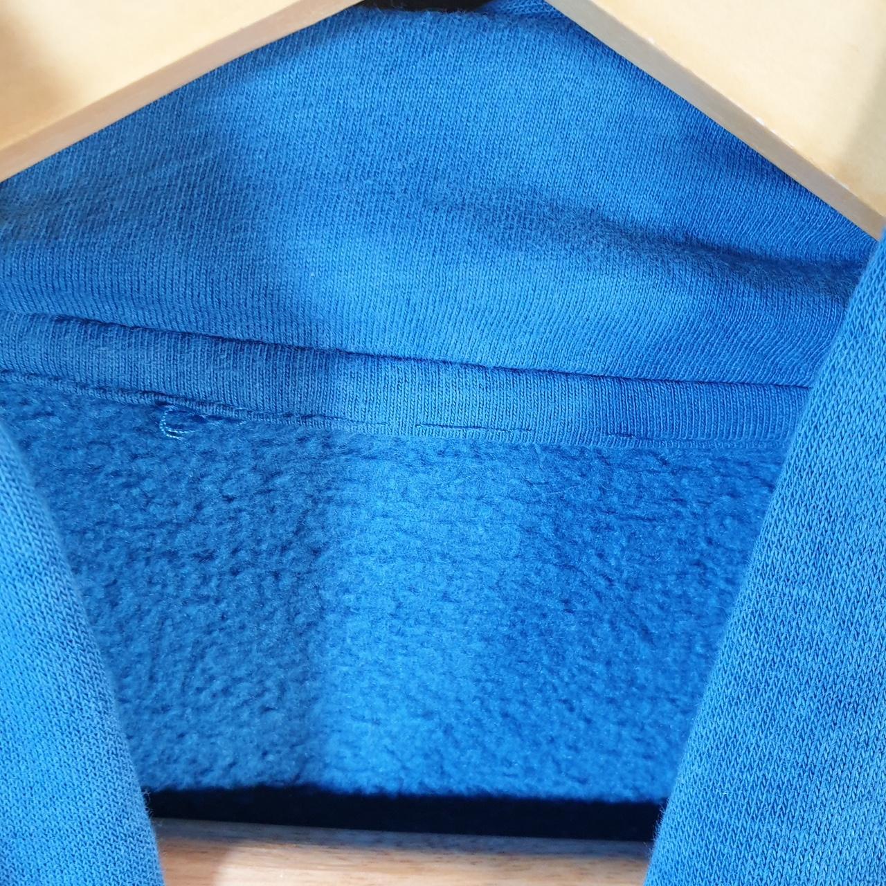 Vintage Nike Club Embroidered Hoodie Men’s Medium Blue Swoosh Y2K Pullover