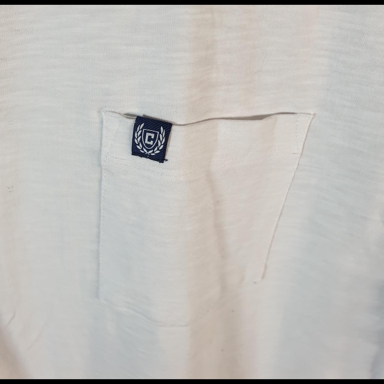 Vintage Chaps Ralph Lauren T Shirt Men’s Large White Graphic Logo Casual C9956