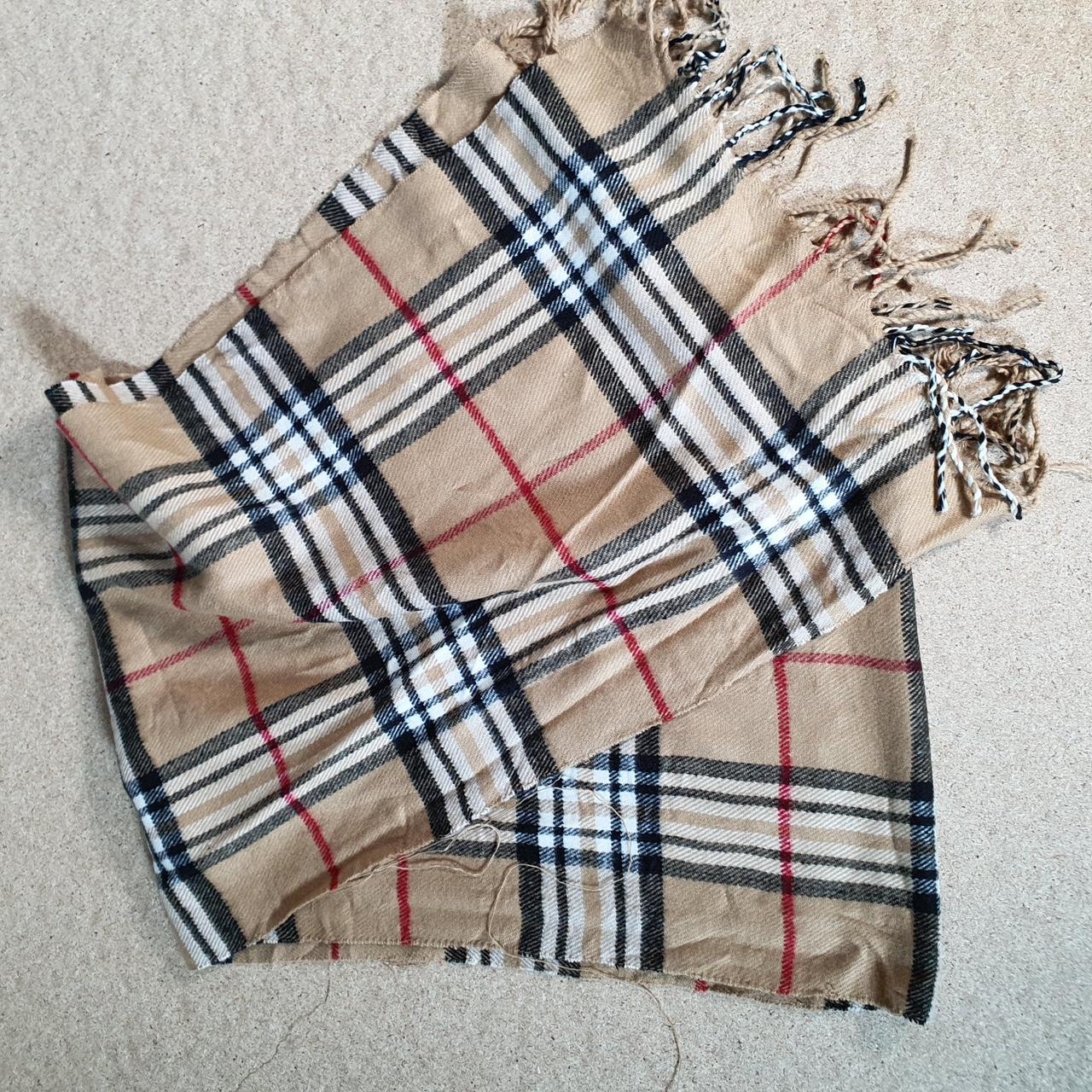 Cashmere Tartan Nova Check Checkered Scarf