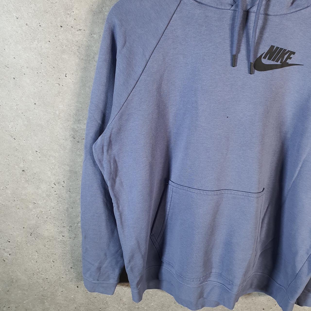 Vintage Nike Club Hoodie Womens Large Lilac Swoosh Y2K Pullover Logo