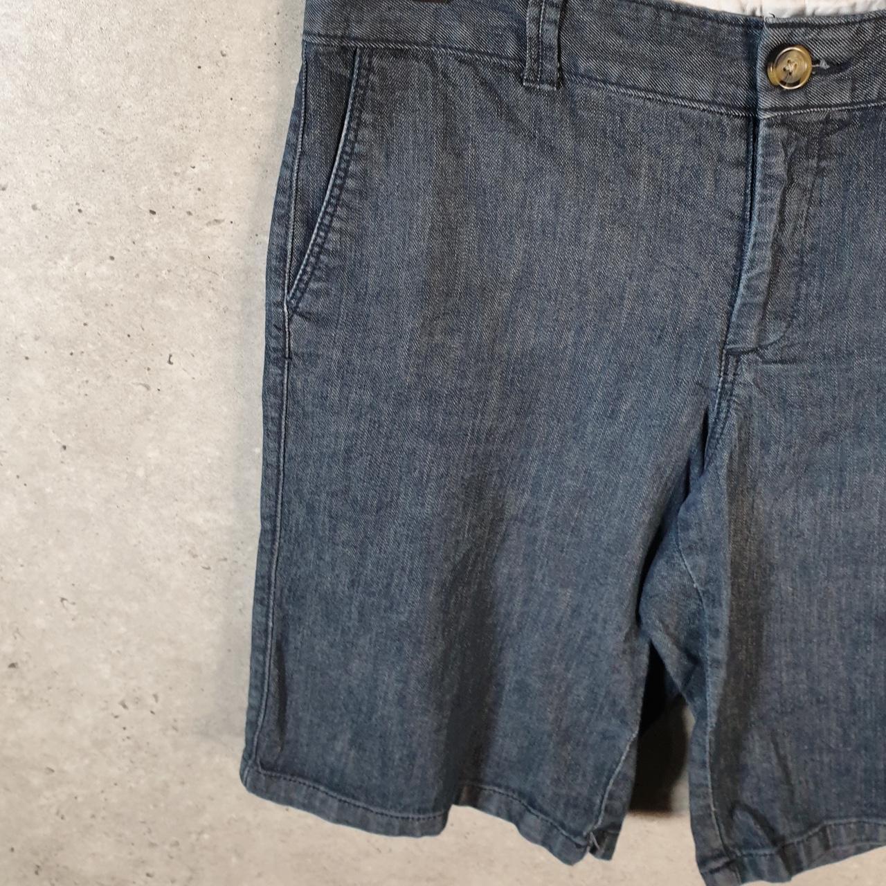 Vintage Dockers Chino Shorts Jorts Cargo Womens W32 Grey Baggy Cotton