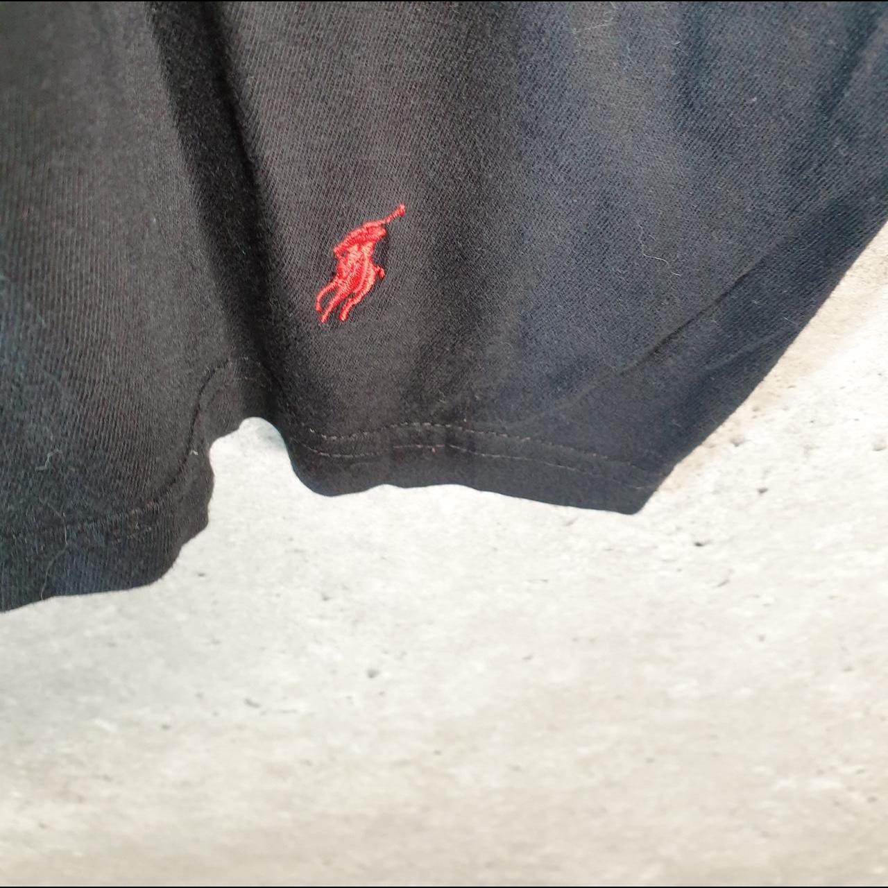 Vintage Ralph Lauren Polo T Shirt Men’s XL Black Embroidered Classic Fit Pony C8576