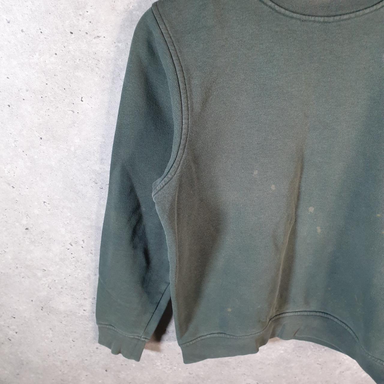 Vintage Kappa Embroidered Sweatshirt Men’s XS Green Y2K Pullover Casual