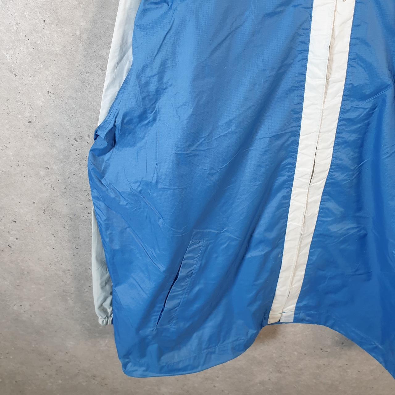 Vintage Chaps Ralph Lauren Windbreaker Mens Large Blue Full Zip
