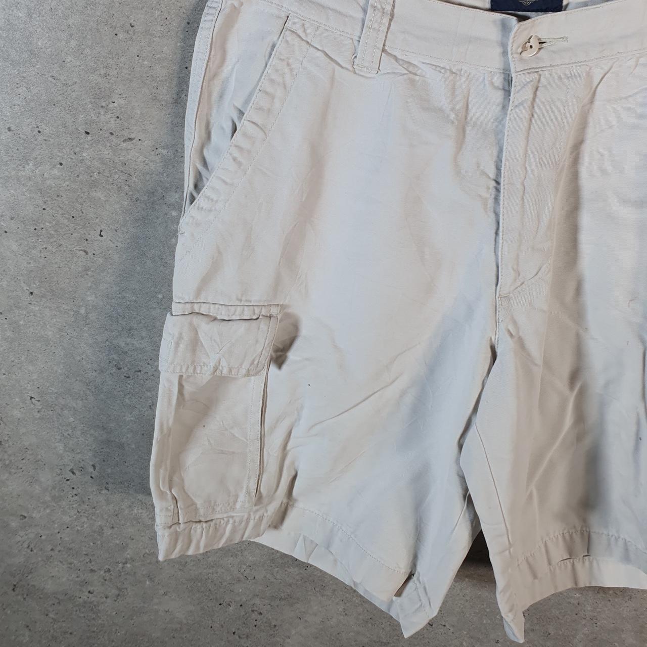 Vintage Dockers Chino Shorts Jorts Cargo Men’s W32 Brown Baggy Cotton