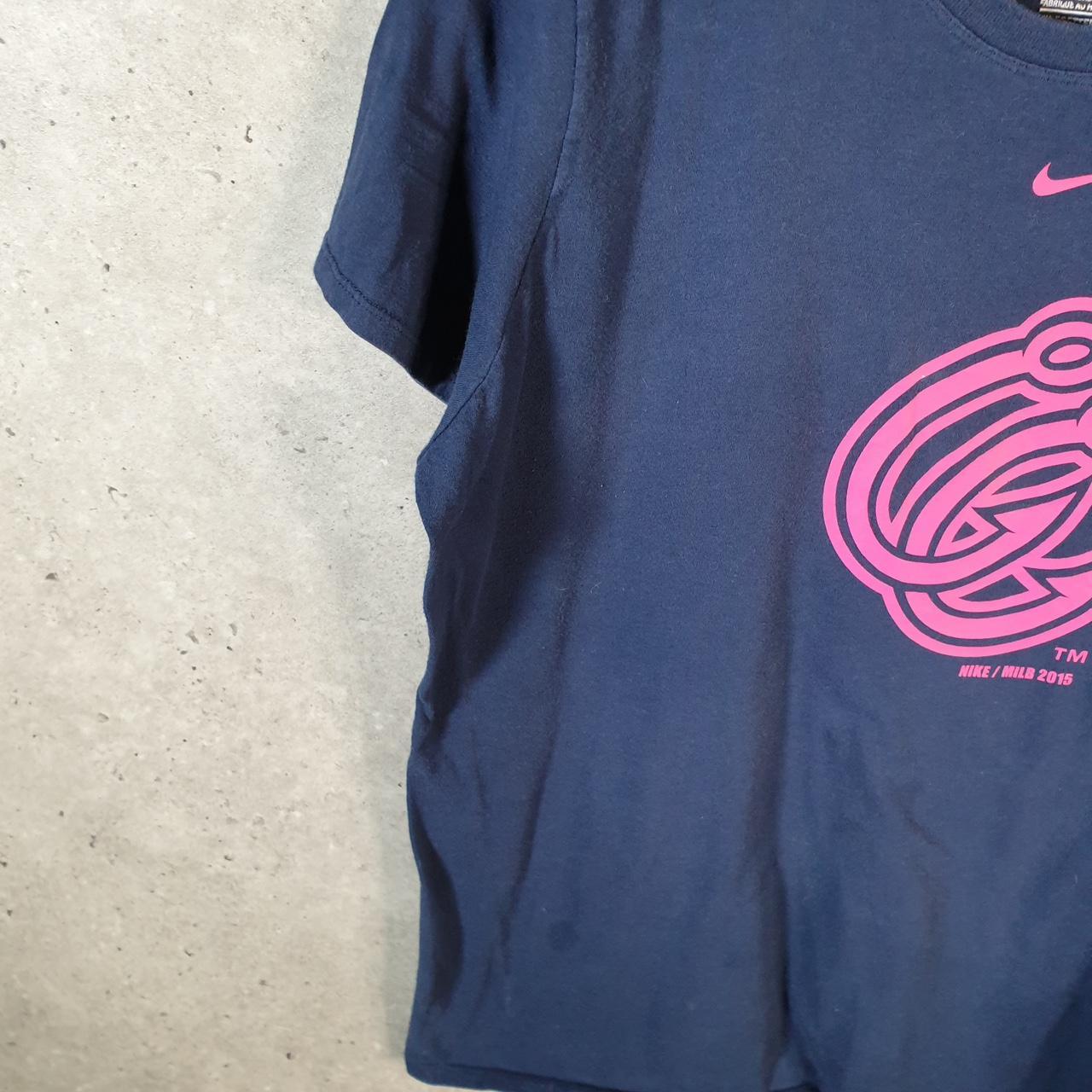 Vintage Nike 2015 MLB T Shirt Men’s Small Casual Blue Swoosh Athletic