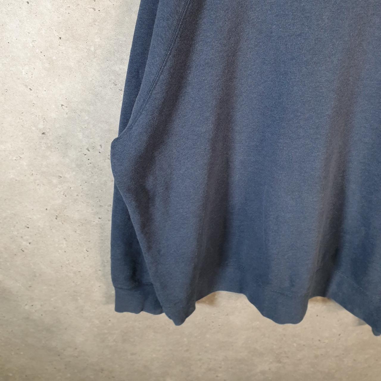 Vintage Nike Club Embroidered Sweatshirt Men’s XL Blue Swoosh Y2K Pullover Logo