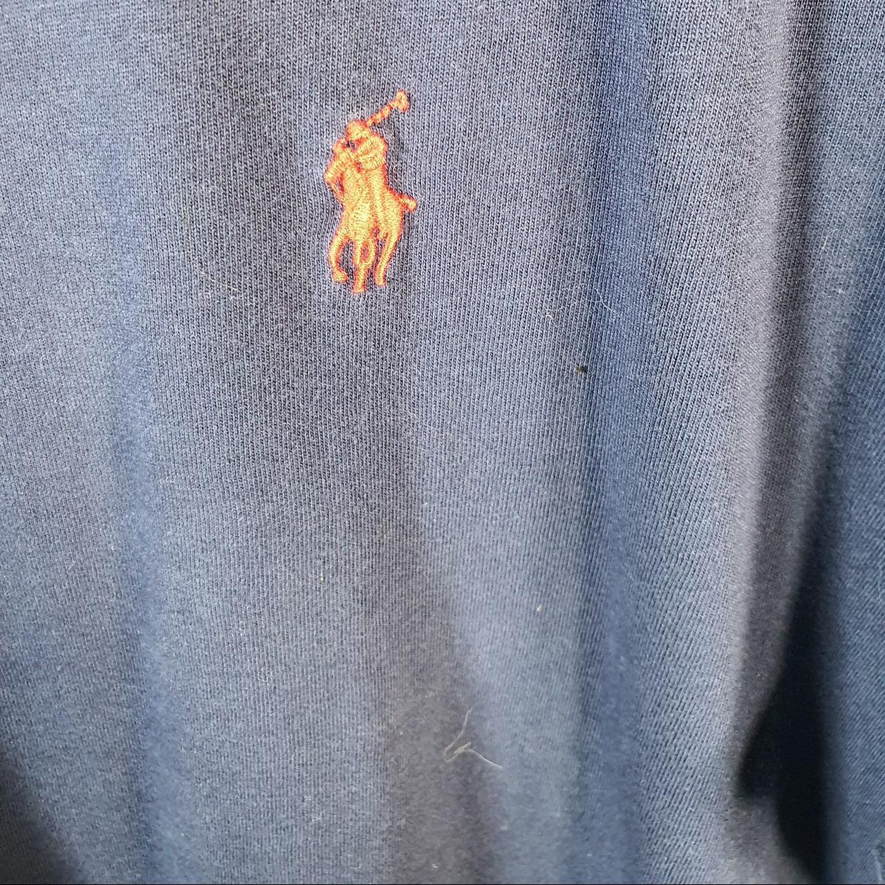 Vintage Ralph Lauren Polo Sport T Shirt Men’s XL Blue Classic Fit Embroidered Pony C8669