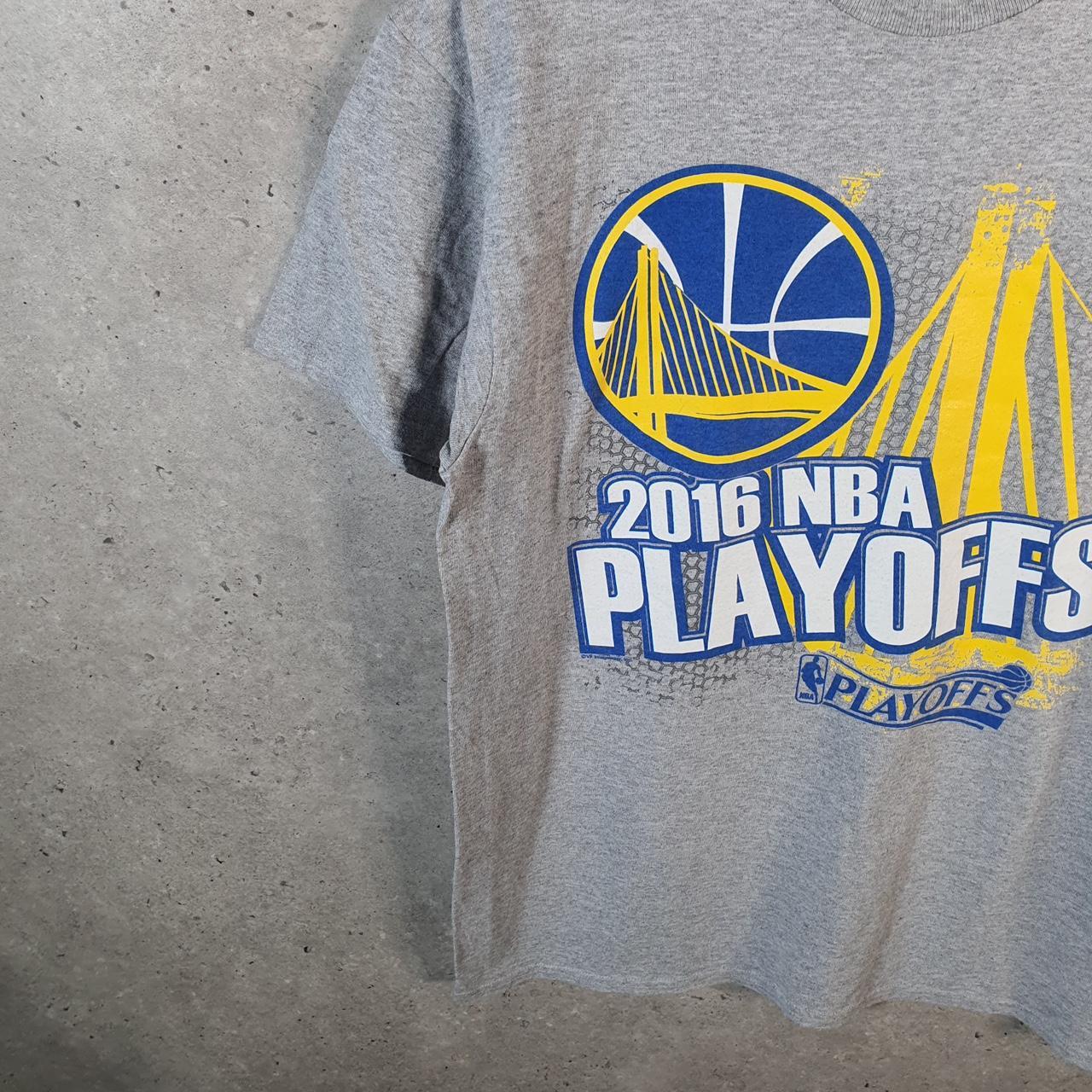Vintage NBA Golden State Warriors T Shirt Men’s Medium Grey Logo Athletic