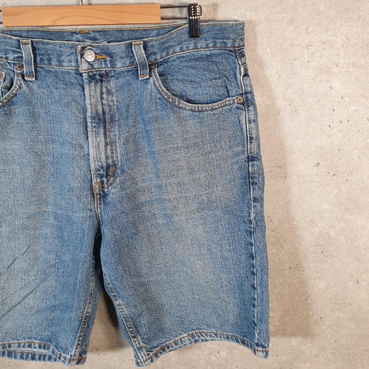 Vintage Levi’s 505 Baggy Shorts Jorts Cargo Men’s W36 Blue Relaxed Denim