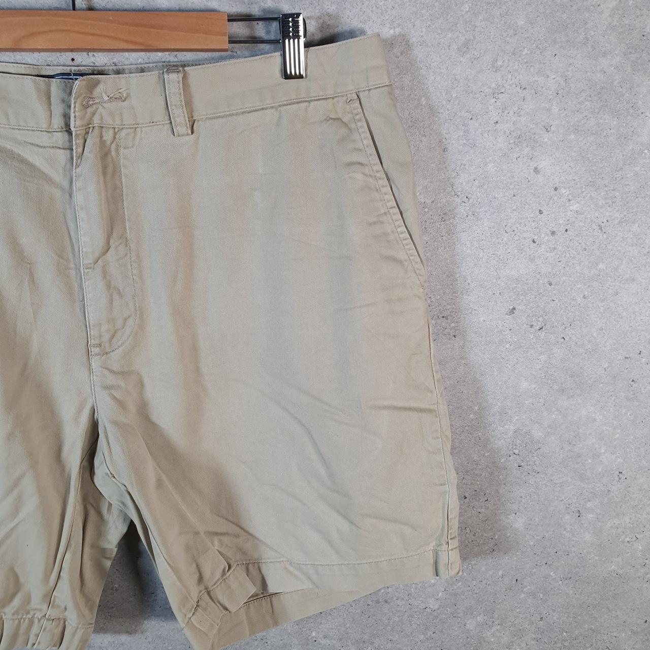 Vintage Ralph Lauren Polo Shorts Jorts Cargo Men’s W38 Beige Baggy Cotton A4667