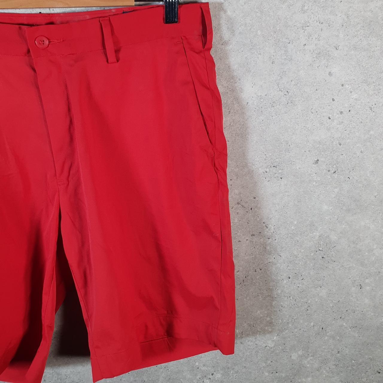 Vintage Ralph Lauren Polo Shorts Jorts Cargo Men’s W33 Red Baggy Cotton A4606