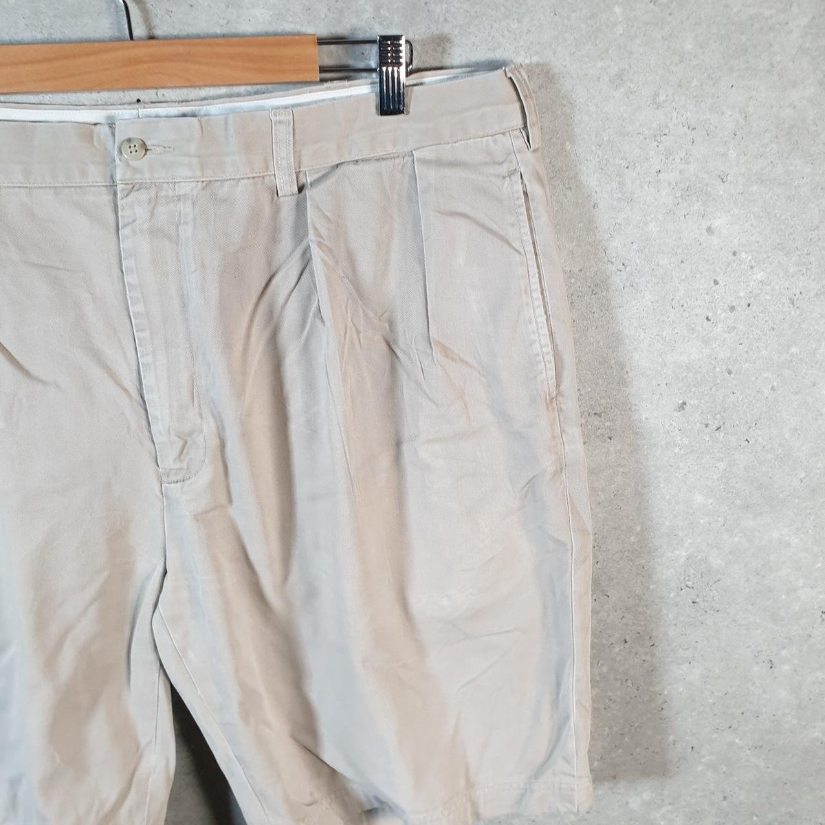 Vintage Ralph Lauren Polo Shorts Jorts Chino Cargo Men’s W40 Brown Baggy Cotton A4360