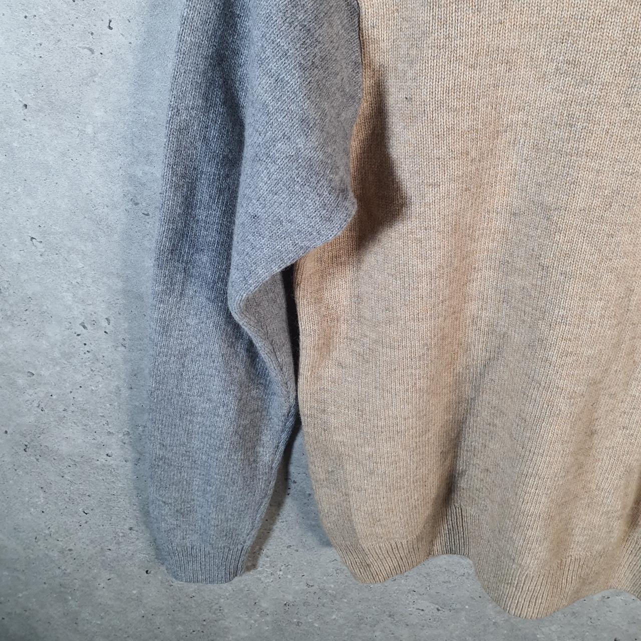 Vintage Carhartt Triple Sweater Mens XS Brown Pullover USA Loose Fit