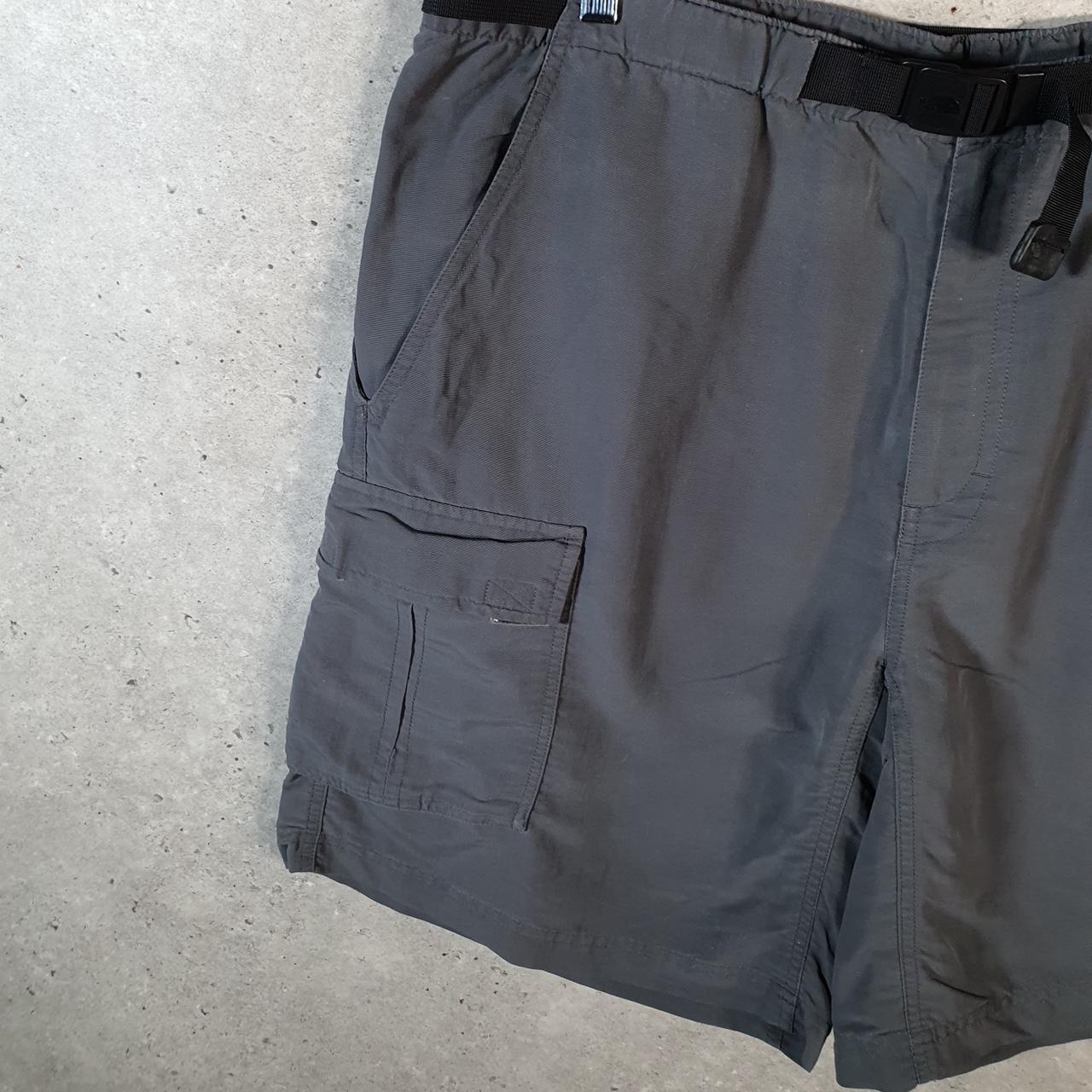 Vintage The North Face TNF Shorts Jorts Chino Cargo Men’s XL Grey Baggy