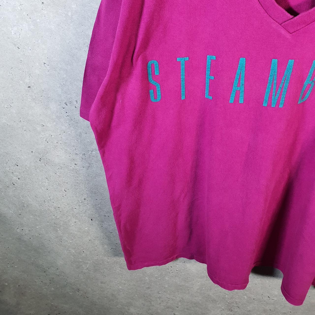 Vintage Steamboat Spirit Activewear T Shirt Men’s XL Pink Casual Logo Athletic