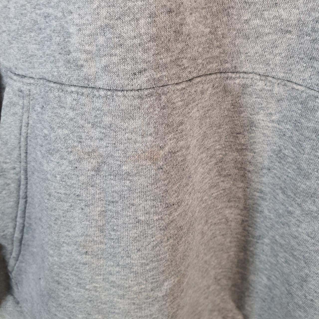 Vintage Nike Club Hoodie Womens Medium Grey Centre Swoosh Y2K Pullover Logo