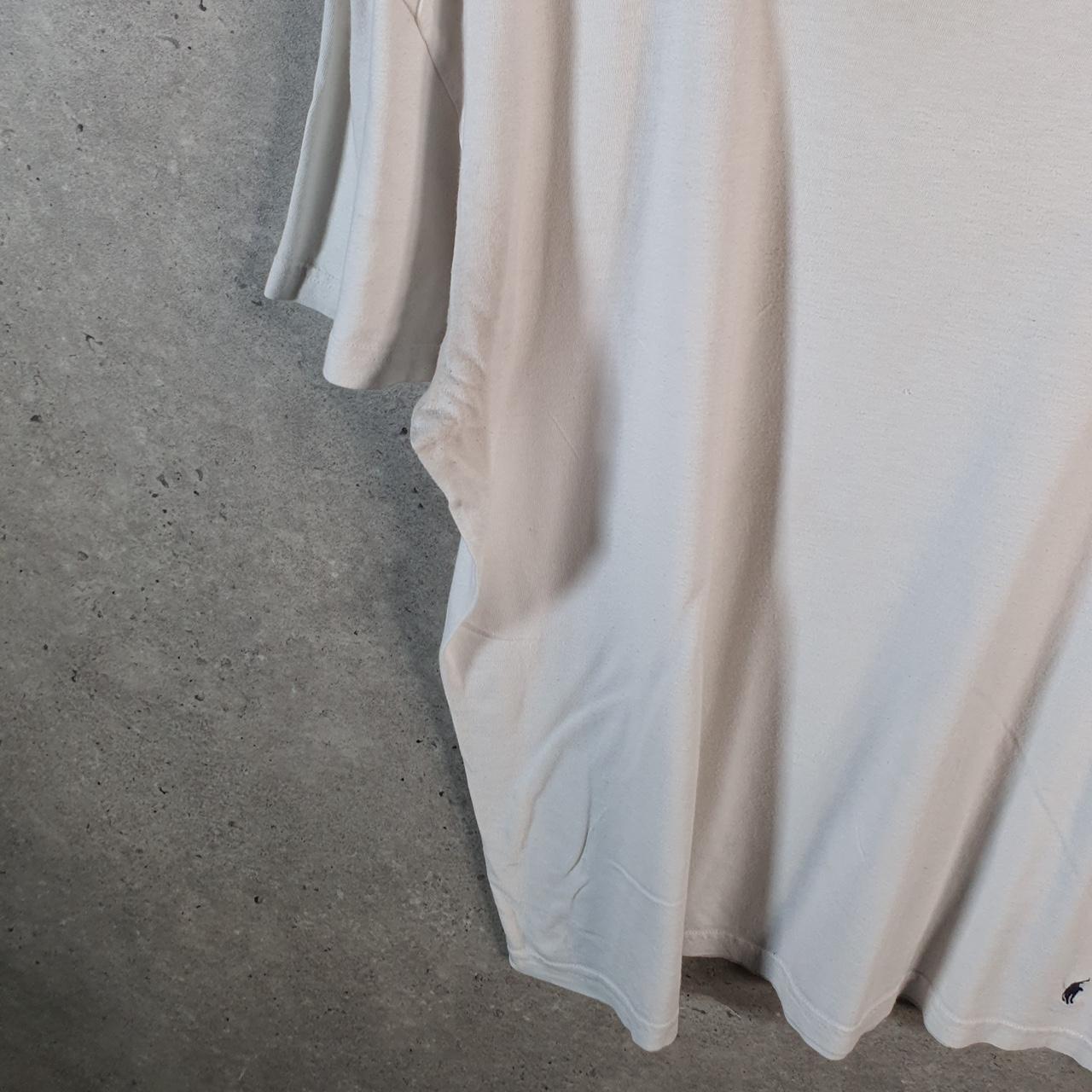 Vintage Ralph Lauren Polo Sport T Shirt Men’s Large White Classic Fit Embroidered Pony