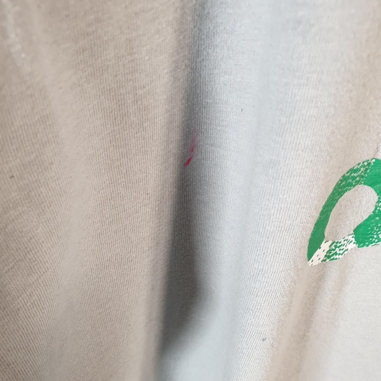 Vintage Adidas Spellout T Shirt Men’s Medium Grey Three Stripes Logo Athletic