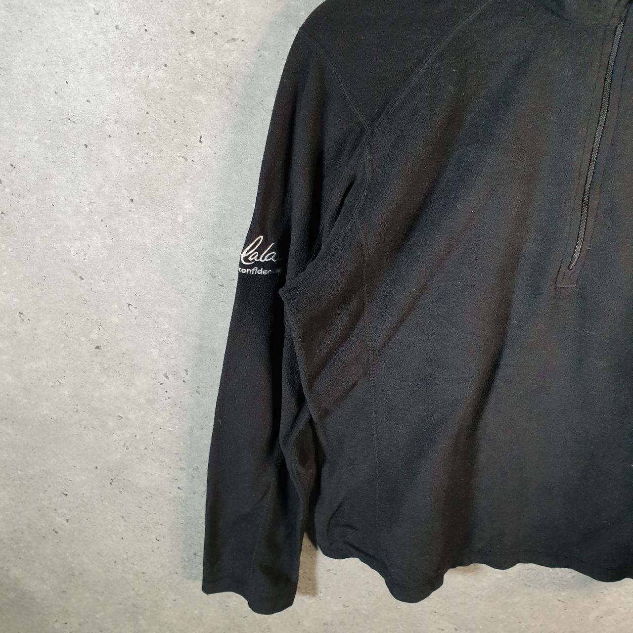 Vintage Patagonia Better Sweater 1/4 Zip Pullover Sweatshirt Womens Medium Black
