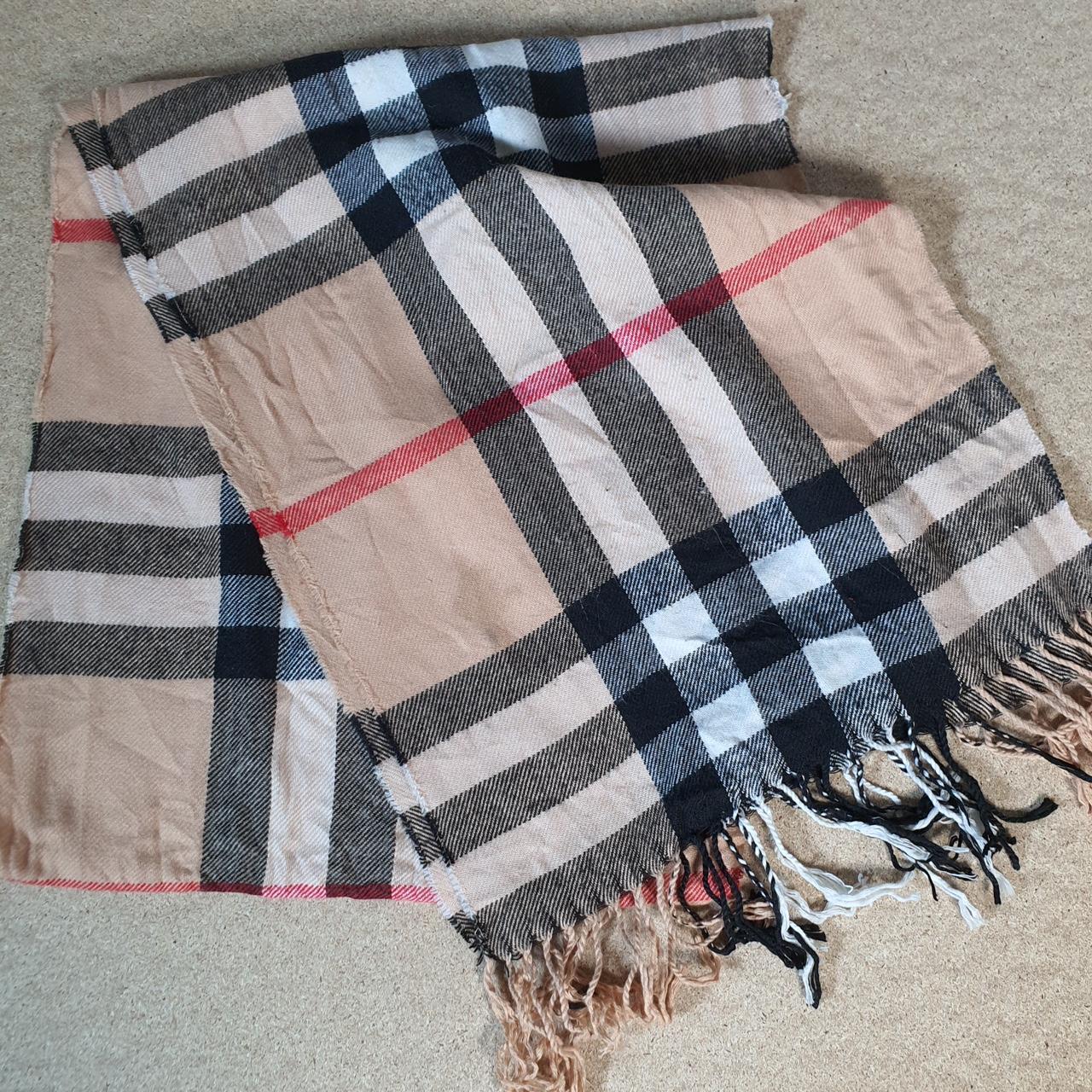 Tartan Nova Check Checkered Scarf