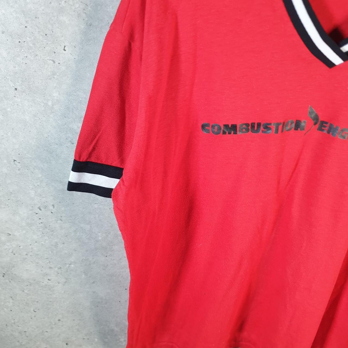 Vintage Swingster Combustion Engineering 90s USA Single Stitch T Shirt Men’s XXL Red