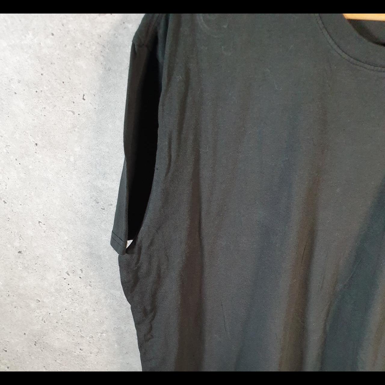 Vintage Adidas Golf T Shirt Men’s 2XL Black Three Stripes Logo Athletic